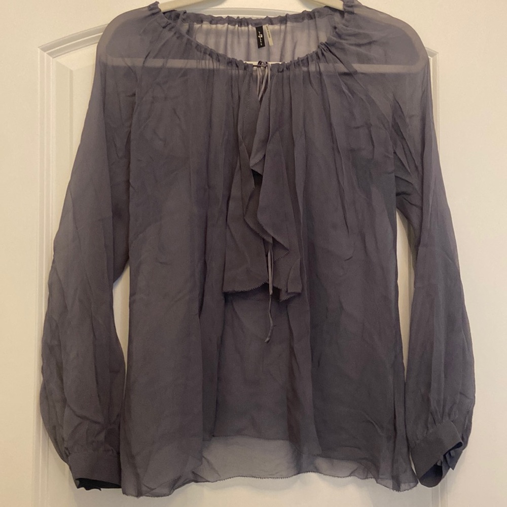 7 For All Mankind - Silk Blouse - Size S